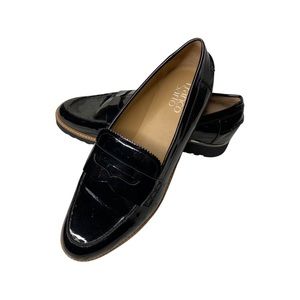 Franco Sarto Chunky Patent Loafers
